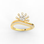 Load image into Gallery viewer, Beautiful Illusion Set Diamond Ring