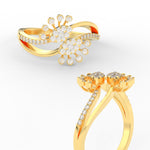 Load image into Gallery viewer, Cluster Diamond Ring