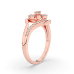 Load image into Gallery viewer, Delicate Flower Design Diamond Ring