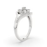 Load image into Gallery viewer, Delicate Flower Design Diamond Ring