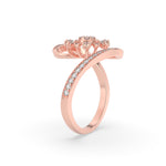 Load image into Gallery viewer, Swirl Diamond Cocktail Ring