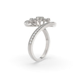 Load image into Gallery viewer, Swirl Diamond Cocktail Ring