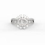 Load image into Gallery viewer, Cluster Cocktail Diamond Ring
