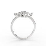 Load image into Gallery viewer, Cluster Indian Style Diamond Ring