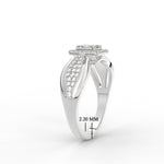 Load image into Gallery viewer, Invisible Set Princess Cut Diamond Ring