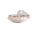 Load image into Gallery viewer, Intertwined Real Diamond Engagement Ring