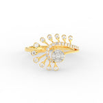 Load image into Gallery viewer, Invisible Set Solitaire Diamond Engagement Ring