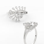 Load image into Gallery viewer, Invisible Set Solitaire Diamond Engagement Ring