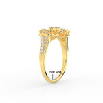 Load image into Gallery viewer, Beautiful Real Diamond Cocktail Ring