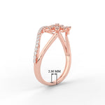 Load image into Gallery viewer, Delicate Beautiful Diamond Engagement Ring