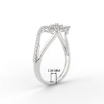 Load image into Gallery viewer, Delicate Beautiful Diamond Engagement Ring