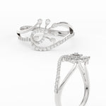 Load image into Gallery viewer, Delicate Beautiful Diamond Engagement Ring