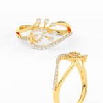 Load image into Gallery viewer, Delicate Beautiful Diamond Engagement Ring