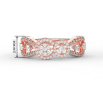 Load image into Gallery viewer, Halo Diamond Indian Style Engagement Ring