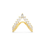 Load image into Gallery viewer, Diamond Vanki Engagement Ring