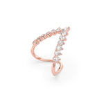 Load image into Gallery viewer, Diamond Vanki Engagement Ring