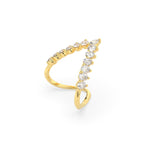 Load image into Gallery viewer, Diamond Vanki Engagement Ring