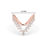 Load image into Gallery viewer, Diamond Vanki Engagement Ring