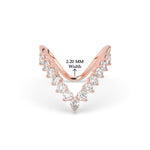 Load image into Gallery viewer, diamond-vanki-engagement-ring-in-rose-gold-MGS10994SLEEP-NL-RG-HW
