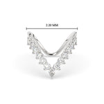 Load image into Gallery viewer, Diamond Vanki Engagement Ring