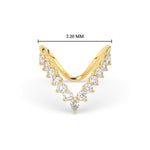 Load image into Gallery viewer, Diamond Vanki Engagement Ring