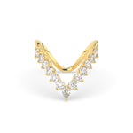 Load image into Gallery viewer, Diamond Vanki Engagement Ring