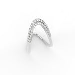 Load image into Gallery viewer, Double Band Vanki Diamond Ring