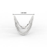 Load image into Gallery viewer, Double Band Vanki Diamond Ring