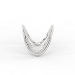 Load image into Gallery viewer, Double Band Vanki Diamond Ring