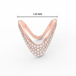 Load image into Gallery viewer, 3/4 Carat Diamond Vanki Ring