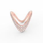 Load image into Gallery viewer, 3/4 Carat Diamond Vanki Ring