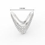 Load image into Gallery viewer, 3/4 Carat Diamond Vanki Ring