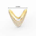 Load image into Gallery viewer, 3/4 Carat Diamond Vanki Ring