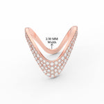Load image into Gallery viewer, 3/4 Carat Diamond Vanki Ring