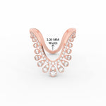 Load image into Gallery viewer, Half Carat Floral Vanki Diamond Ring