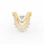 Load image into Gallery viewer, Half Carat Floral Vanki Diamond Ring
