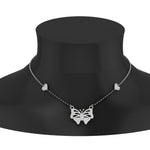 Load image into Gallery viewer, Butterfly Modern Love Diamond Necklace Mangalsutra