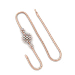 Load image into Gallery viewer, 1 Carat Stunning 3 Flowers Design Diamond Mugappu Chain