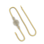 Load image into Gallery viewer, 1 Carat Stunning 3 Flowers Design Diamond Mugappu Chain