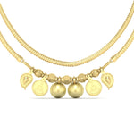 Load image into Gallery viewer, Laxmi Coin and Double Mango Wati Gold Chain