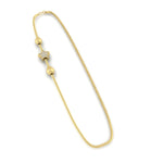 Load image into Gallery viewer, Unique White Stone Star Design Mugappu Chain