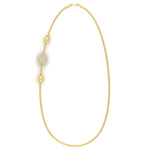 Load image into Gallery viewer, Unique White Stone Star Design Mugappu Chain