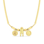 Load image into Gallery viewer, Thennamara Thoppai Thali Set with lakshmi kasu