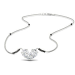 Load image into Gallery viewer, 1 Carat Stylish 2 Pear Shaped Diamond Mangalsutra