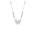 Load image into Gallery viewer, 1 Carat Stylish 2 Pear Shaped Diamond Mangalsutra