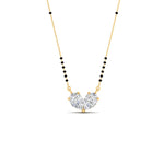 Load image into Gallery viewer, 1 Carat Stylish 2 Pear Shaped Diamond Mangalsutra