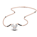 Load image into Gallery viewer, 1.50 Carat Multi Shape 3 Stone Diamond Mangalsutra