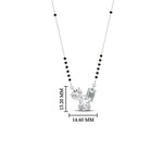 Load image into Gallery viewer, 1.50 Carat Multi Shape 3 Stone Diamond Mangalsutra