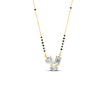 Load image into Gallery viewer, 1.50 Carat Multi Shape 3 Stone Diamond Mangalsutra