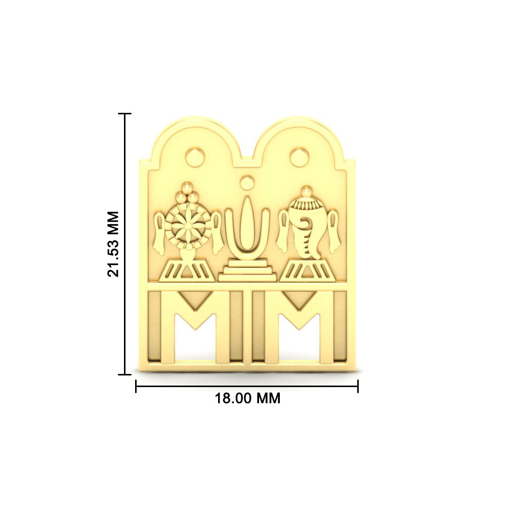 Vishnu Shanku Chakaram Mangalyam Thali